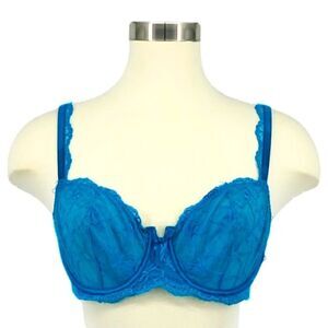 Victoria’s Secret Bright Blue Lacy Bra